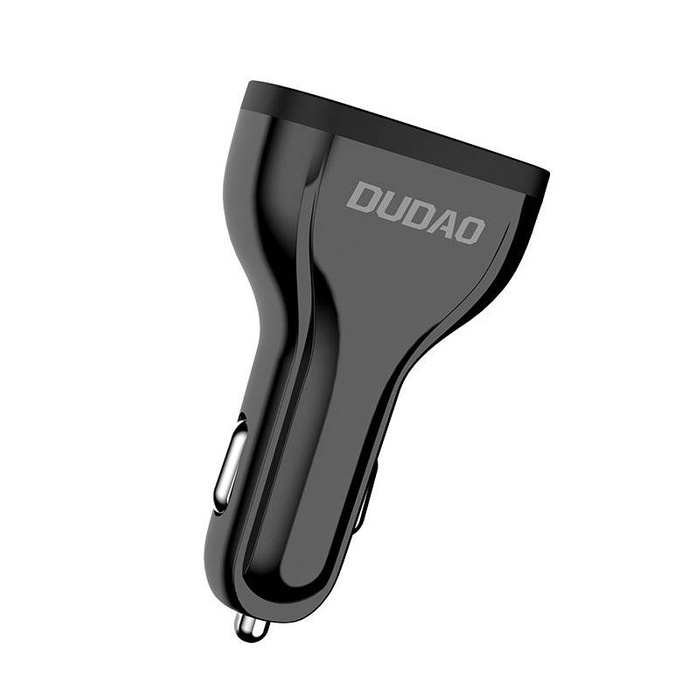 Dudao chargeur charge rapide de voiture Quick Charge 3.0 QC3.0 2.4A 18W 3x USB blanc (R7S blanc)