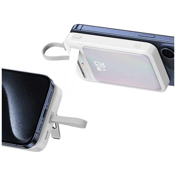 Powerbank USAMS XM Series CD219 10000mAh Magnetic Wireless niebieski