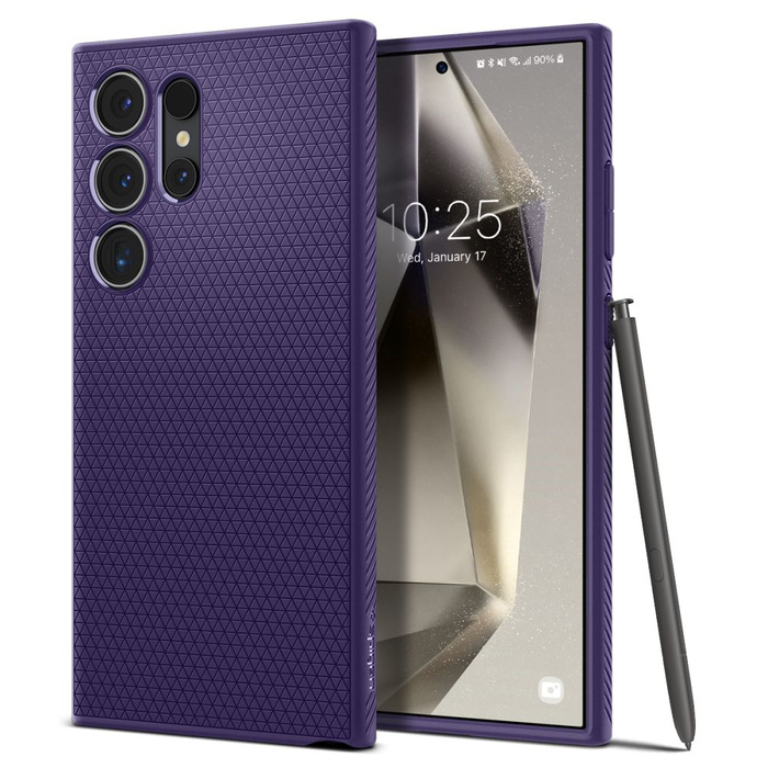 Funda Spigen Liquid Air Samsung Galaxy S24 Ultra Deep Purple Case