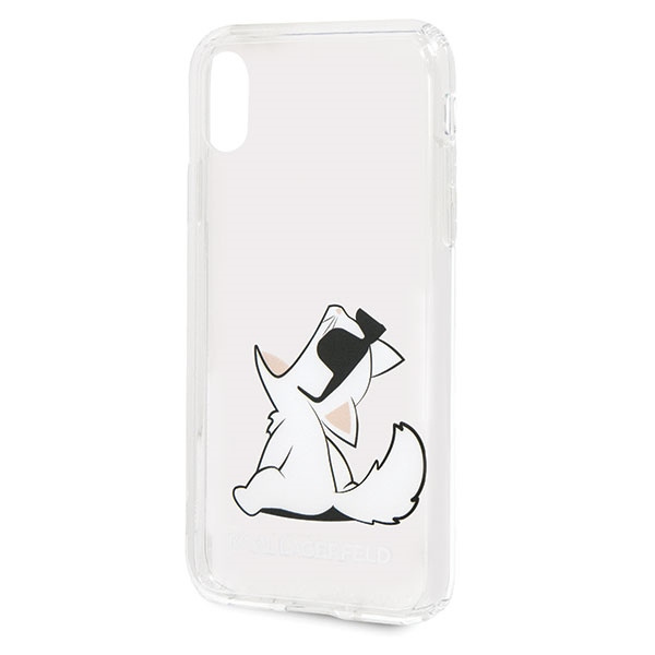 Case KARL LAGERFELD Apple iPhone X XS Choupette Fun Clear Case