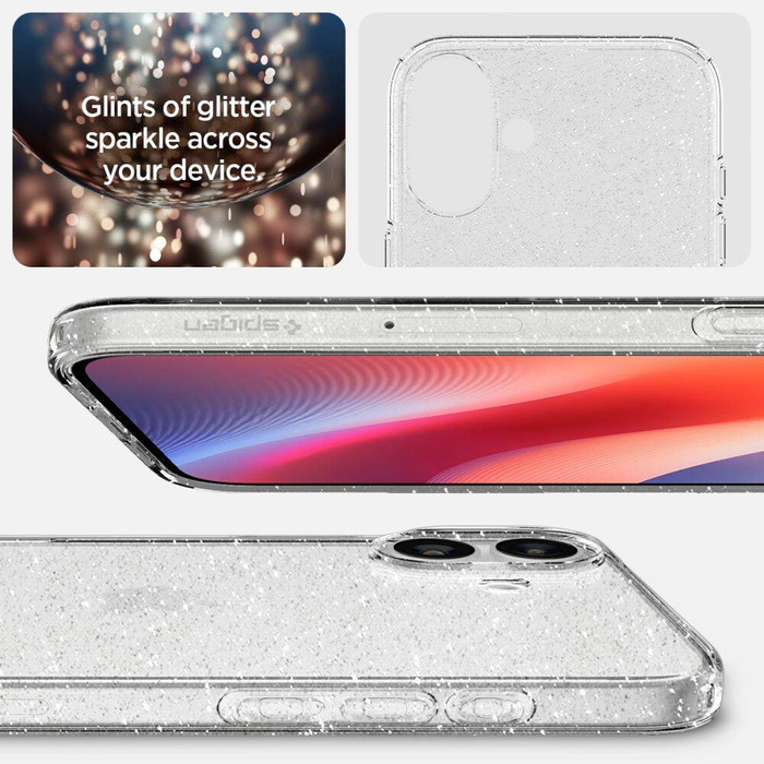 Case Spigen Liquid Crystal IPhone 16 PLUS Glitter CRYSTAL