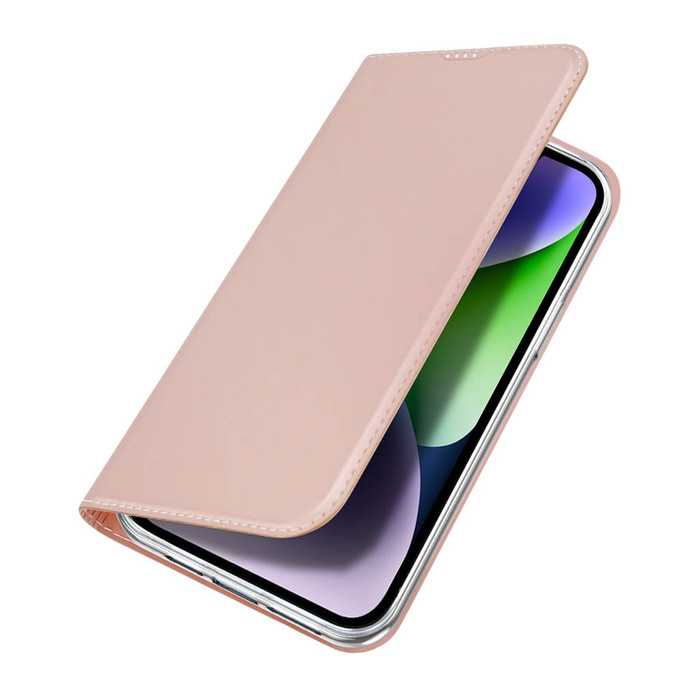 Étui portefeuille Dux Ducis Skin Pro pour iPhone 15 - Rose