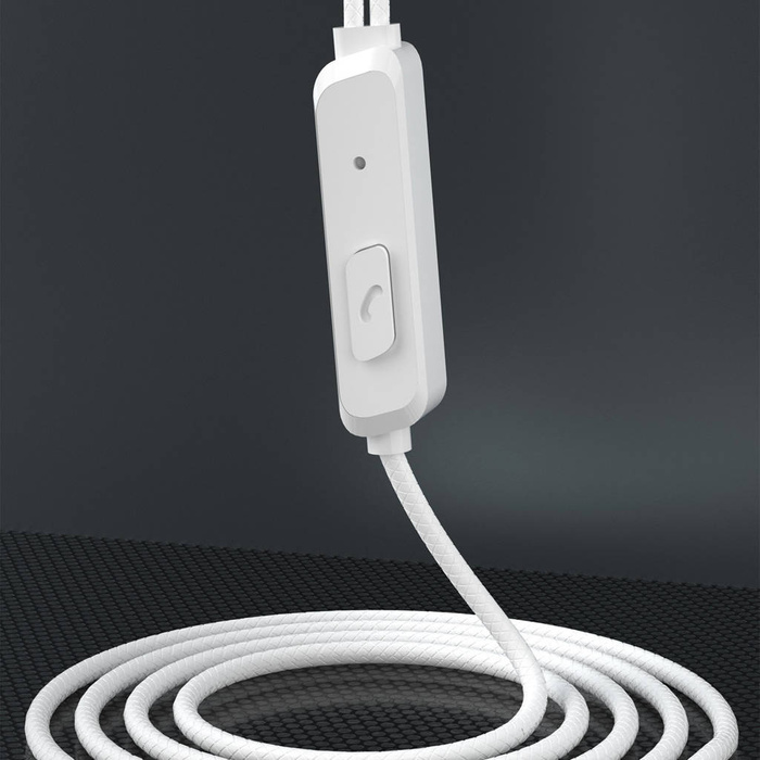 Cuffie cablate Dudao USB tipo C 1,2 m bianco (X3B-W)