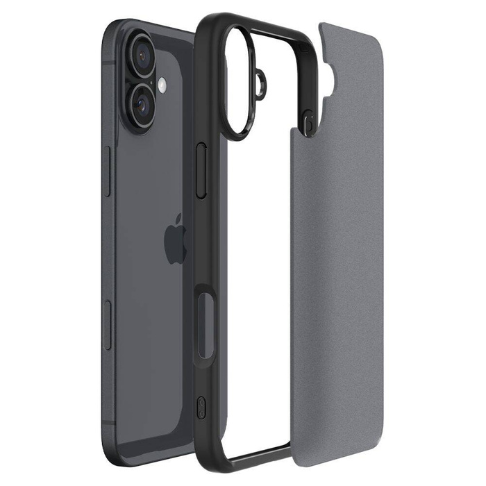 iPhone 16 Spigen Ultra Hybrid Frost Black Case