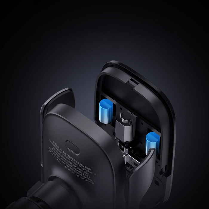 Wireless Charging Car Mount Baseus MilkyWay Pro 15W (black)