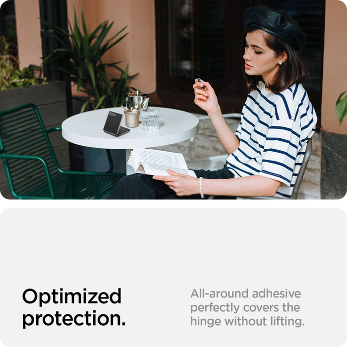 SPIGEN GLAS.TR "EZ FIT" HD PANZERGLAS GALAXY Z FLIP 7 CLEAR