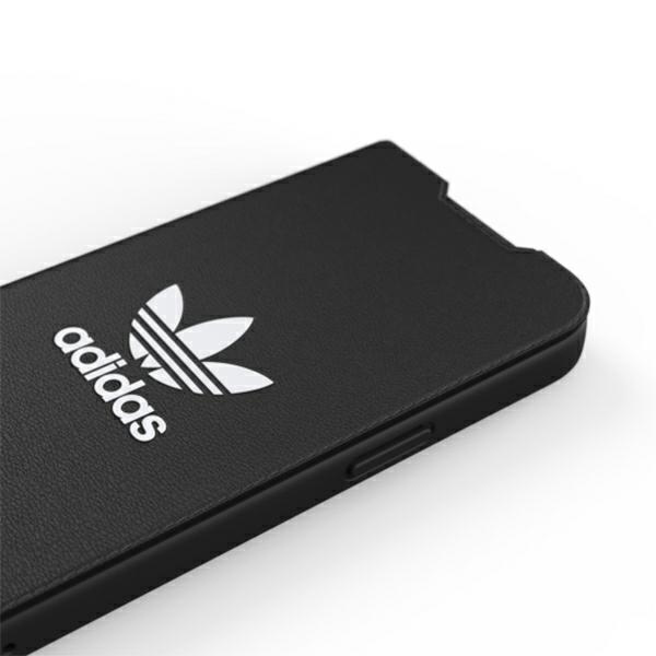 Coque ADIDAS Apple iPhone 13 Booklet Basic Black White Case