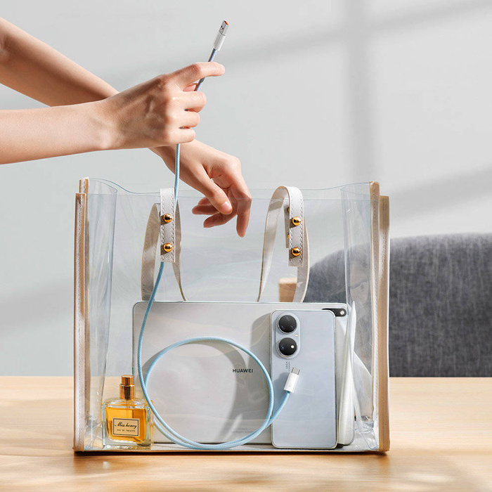 Baseus Dynamic Series USB-Kabel - USB Typ C 100W 1m grau (CALD000616)