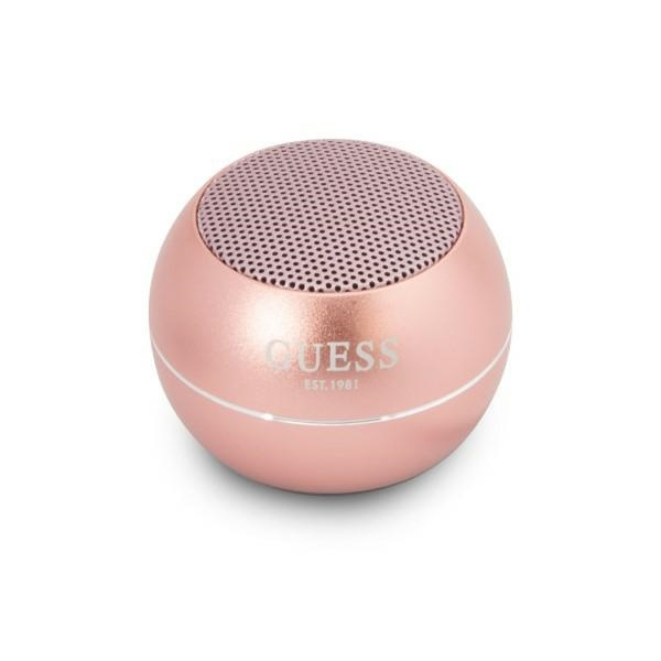 Guess speaker Bluetooth GUWSALGEP Speaker mini pink/pink