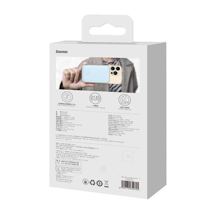 Powerbank Baseus Magnetic Mini 10000mAh 20W (blue)