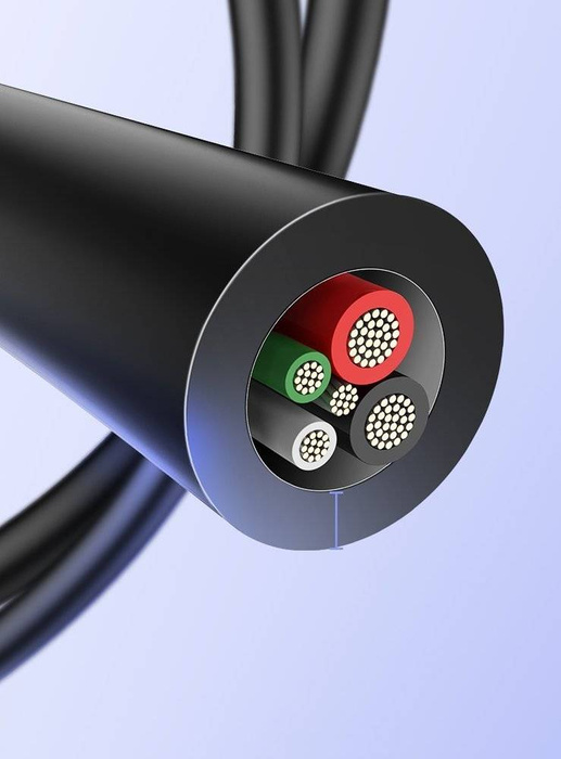 Ugreen cable USB - USB Type C 480 Mbps 3 A 1.5 m cable black (US287 60117)