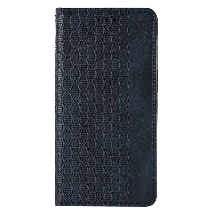 Magnet Strap Case Case pour Samsung Galaxy A23 5G Flip Wallet Mini Lanyard Stand Bleu