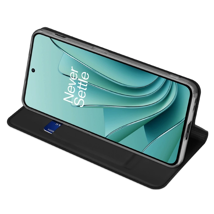 Dux Ducis Skin Pro Hülle mit Klappe und Kartenfach für OnePlus Nord 3 / Ace 2V – Schwarz