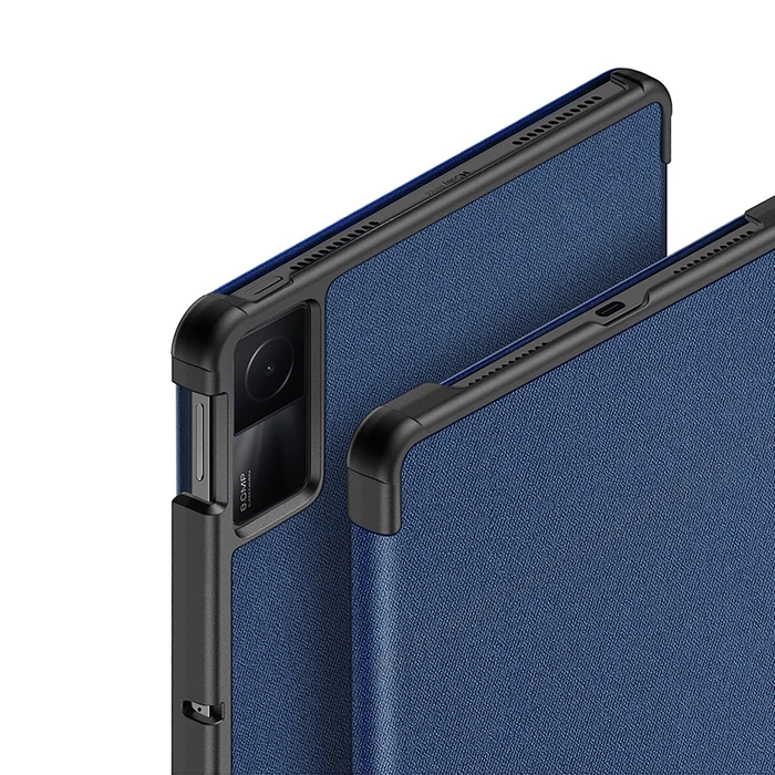 Etui Dux Ducis Domo avec fonction veille intelligente pour tablette Xiaomi Redmi Pad SE 11'' - bleu