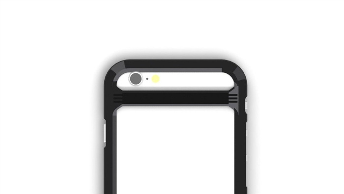  LJY Assem X  6 6S Aluminium Bumper Frame Black