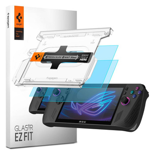SPIGEN TEMPERED GLASS ASUS ROG ALLY X GLAS.TR “EZ FIT” 2-PACK CLEAR