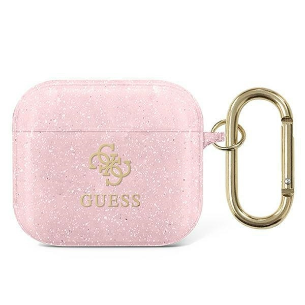 Coque GUESS Apple AirPods 3 Glitter Collection Pink Case
