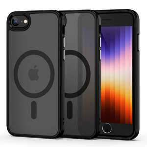 TECH-PROTECT MagSZŐNYEG MagSafe IPhone 7 / 8 / SE 2020 / 2022 MATTE FEKETE