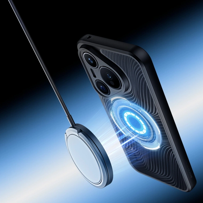 Etui Dux Ducis Aimo Mag z MagSafe na Huawei Pura 70 - czarne