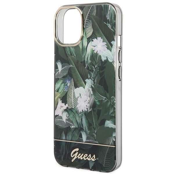 Hülle Guess GUHCP14MHGJGHA iPhone 14 Plus 6,7" grün/grün hartcase Jungle Kollektion