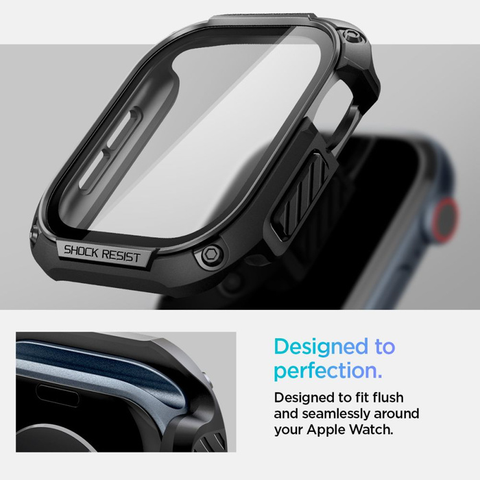 Case Spigen Tough Armor Apple Watch 10 (46 MM) BLACK