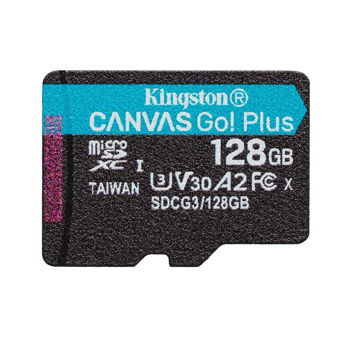Kingston 128GB microSDXC Canvas Go! Plus fps 10 UHS-I 170 MB/s + adaptér