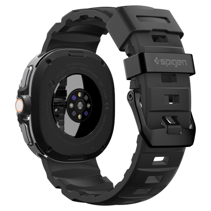 Spigen WBS2 BANDA SAMSUNG Galaxy Watch 8 / CLASSIC (40 / 44 / 46 MM) NEGRO