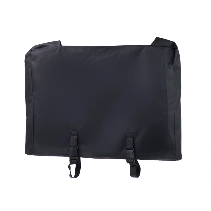 Wózek Wozinsky WZP-100 plażowy, turystyczny, ogrodowy, wytrzymały, szerokie koła, z siatką bezpieczeństwa do 100 kg - czarny