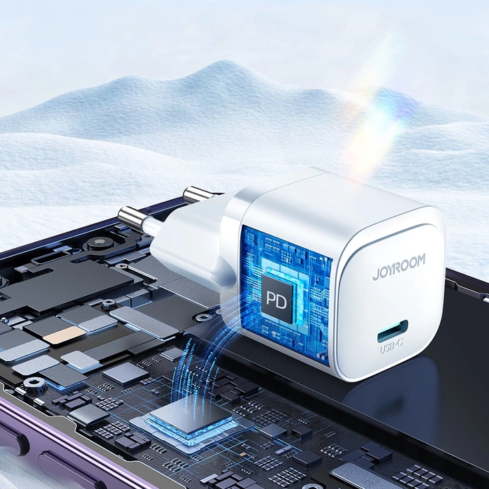 Mini-Ladegerät USB C 20W PD Joyroom JR-TCF02 | Weiss