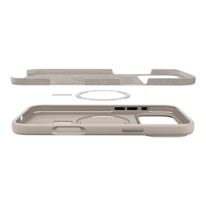 Spigen SILICONE FIT Mag MagSafe IPhone 17 PRO MAX STONE