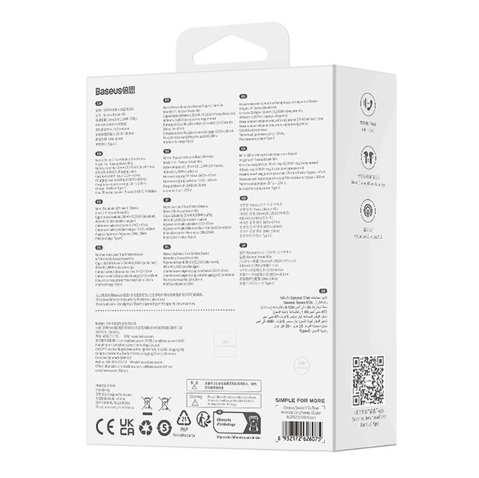 Słuchawki TWS Baseus Bowie M2s (czarne)