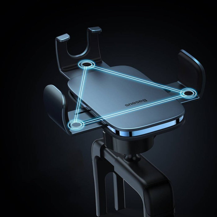 Baseus Metal AgeⅡ držák gravitace pro kulaté větrací otvory v autě tmavě šedá (SUJS030013)