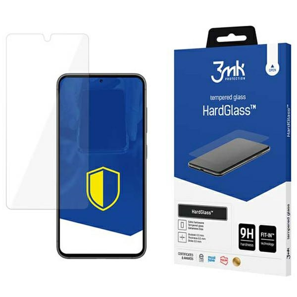 3mk HardGlass Sam S23 5G černá/černá, Fullscreen Glass