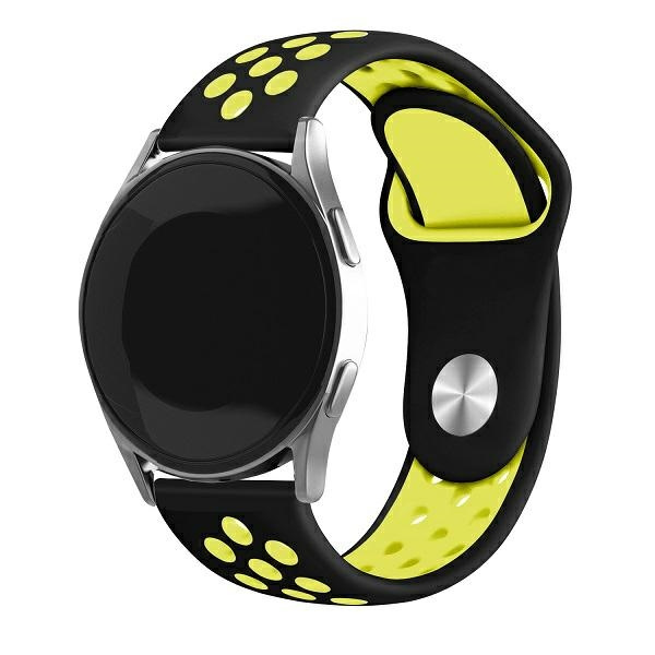 Beline pasek Watch 22mm Sport Siliconeczarno-żółty black/yellow box