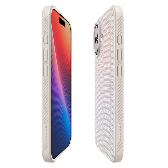 Funda Spigen IPhone 17 Liquid AIR TITANIO NATURAL