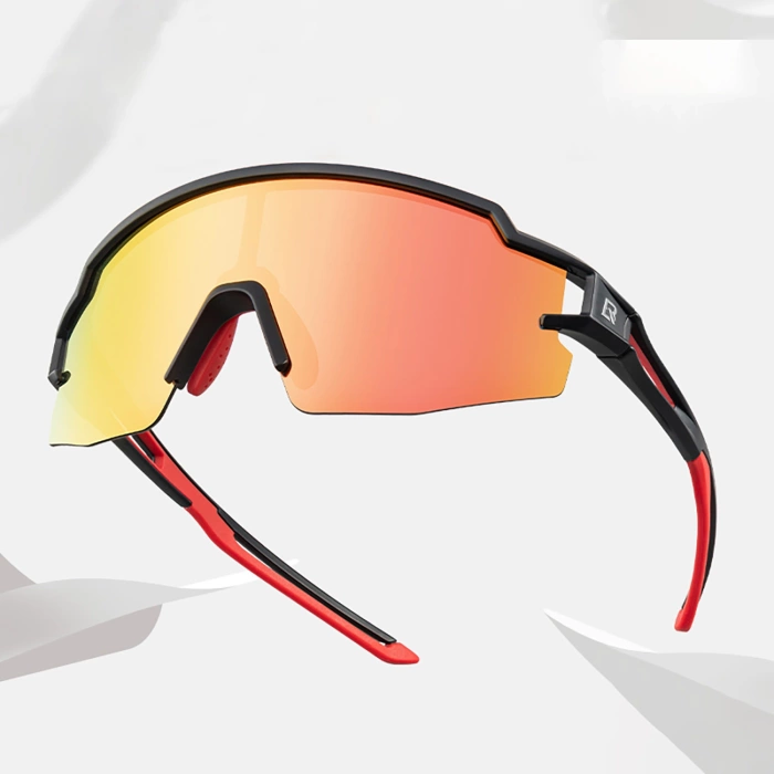 Rockbros Kinder-Fahrradbrille, polarisiert, UV-Schutz, Grau