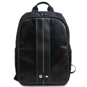 BMW Backpack BMBP15COMSCAKL 16" Black/Black Carbon Blue Stripes