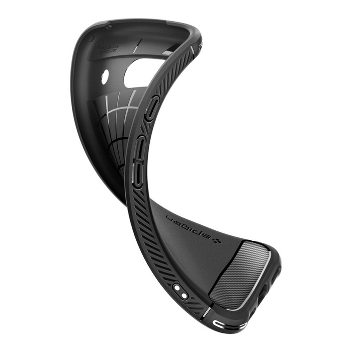 Hülle Spigen Rugged Armor MATTE Google Pixel 8a Schwarz