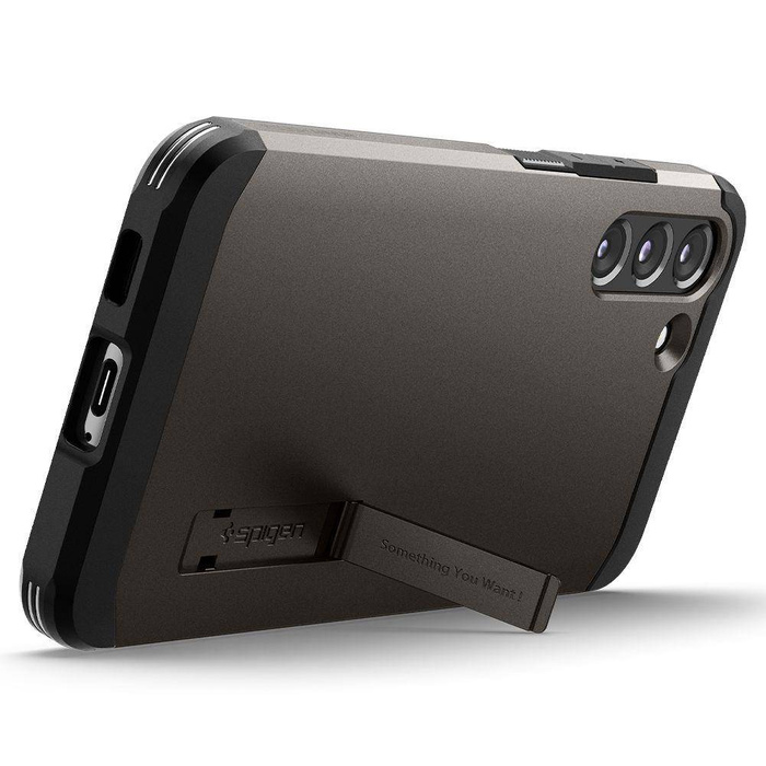 Telefontok SPIGEN Galaxy S22 Tough Armor Gunmetal Case