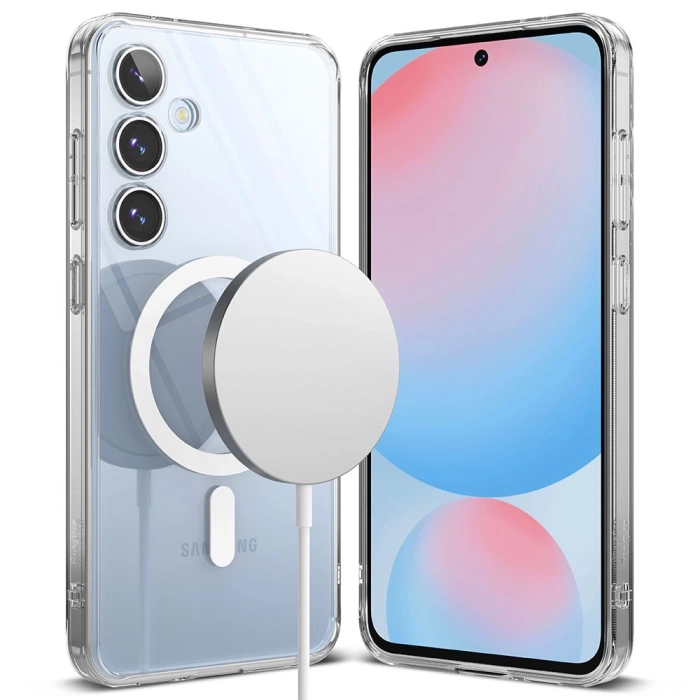 Etui RINGKE FUSION MAGNETIC MAGSAFE GALAXY S24 FE CLEAR