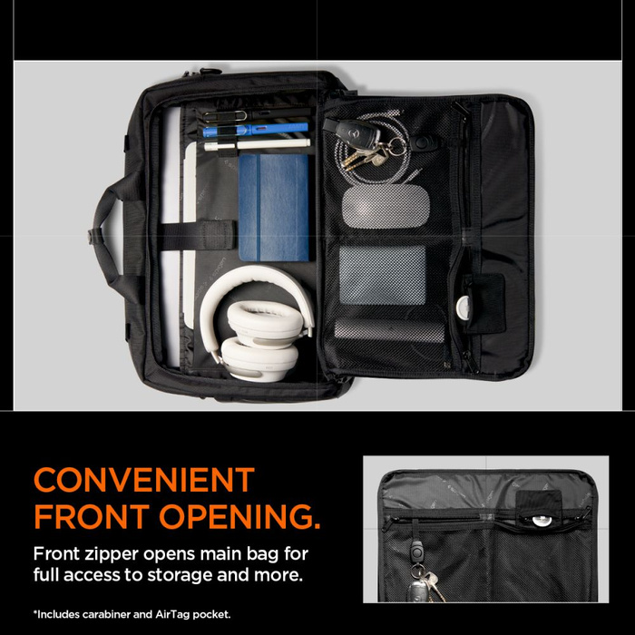 SPIGEN KD300 KLASDEN SACOCHE POUR ORDINATEUR PORTABLE NOIR