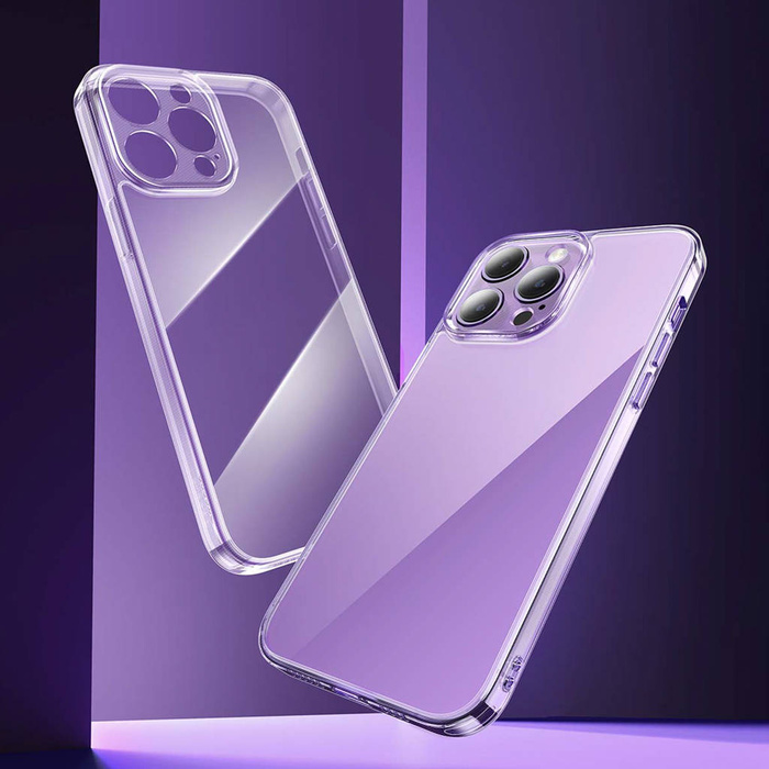 Baseus Corning Case für iPhone 14 Pro Max gepanzerte Hülle + transparentes Glas
