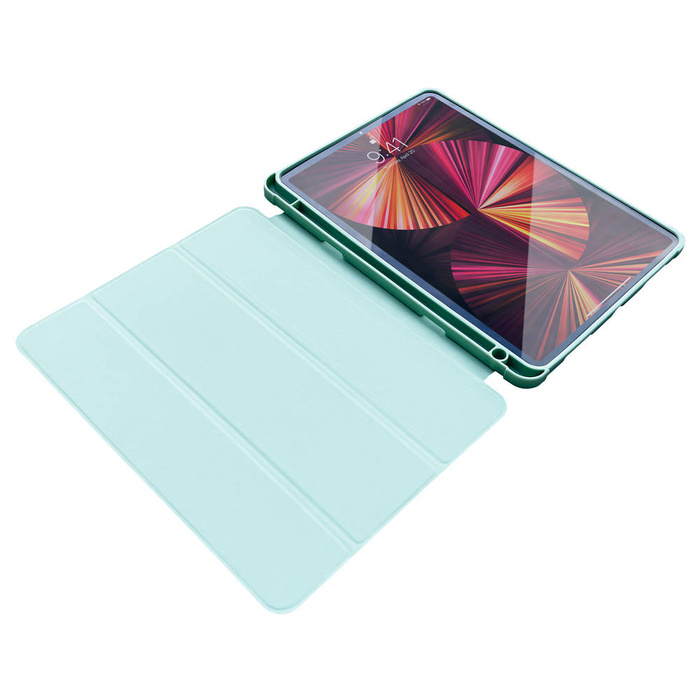 Stojánek na tablet Case pouzdro Smart Cover pro iPad Pro 11'' 2021 / 2020 s funkcí stojánku zelený