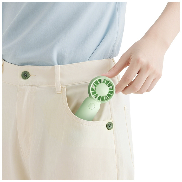 Wiatrak ręczny USAMS Mini Pocket ZB354 Biały