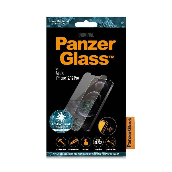 PanzerGlass Pro Standard Super+ iPhone 12/12 Pro Antibakteriell