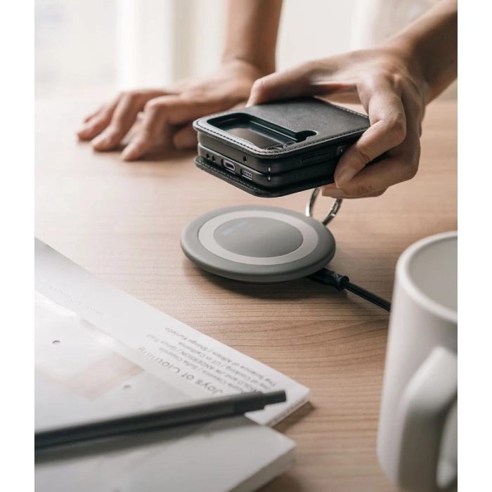 Case RINGKE Signature FOLIO GALAXY Z FLIP 4 BLACK