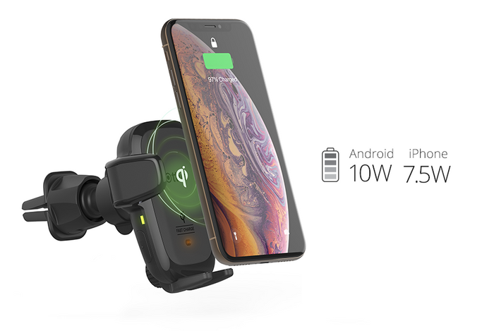 iOttie Auto Sense Wireless CD Slot / Air Vent Support Car avec chargement sans fil