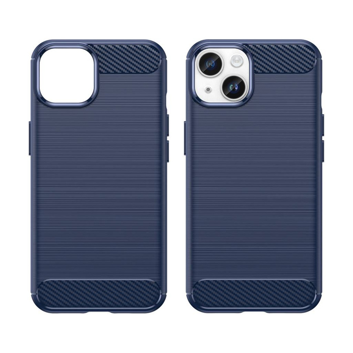 CARBON CASE IPHONE 14 BLUE