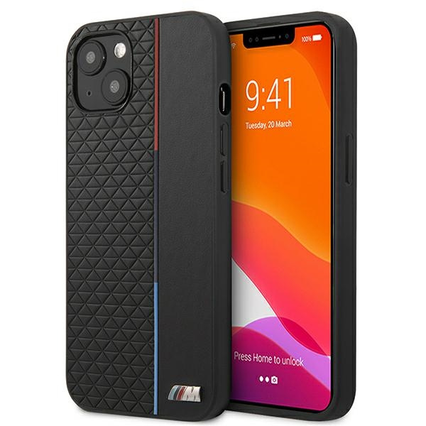 Cover BMW Apple iPhone 13 M Collection Triangles Black Hardcase