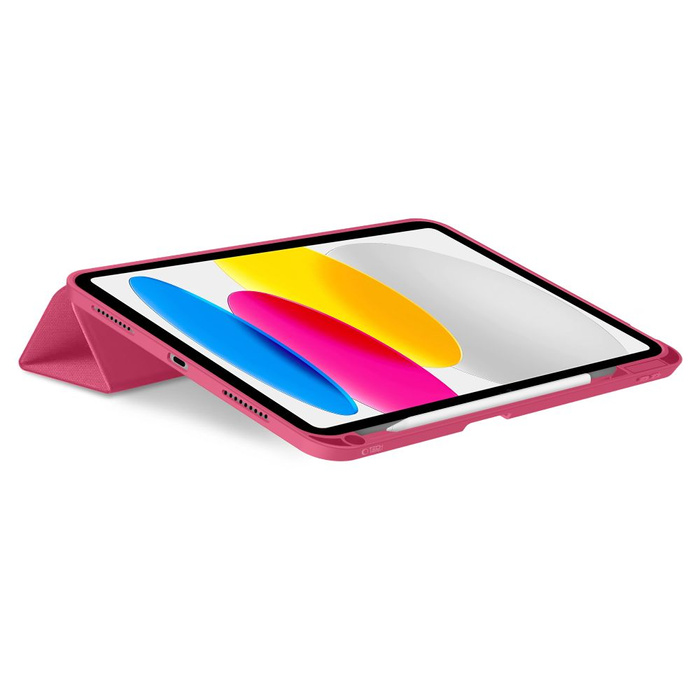TECH-PROTECT SC PEN CANVAS IPAD 10.9” 10 / 2022 / 11” 11 / 2025 MAGENTA BLOOM